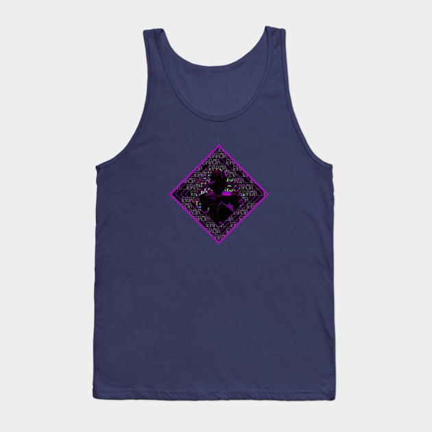 Error… Error… Error…. - Glitch from Roblox Doors Tank Top by Atomic City Art